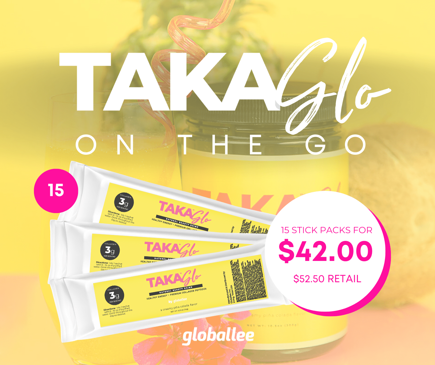 taka glo on the go