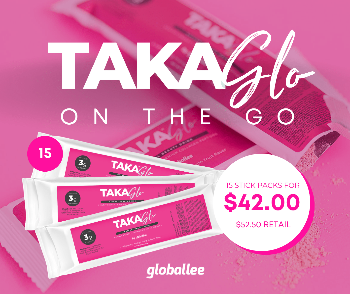 taka glo on the go