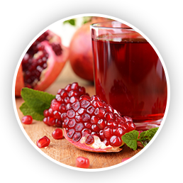 pomegranate juice, taka